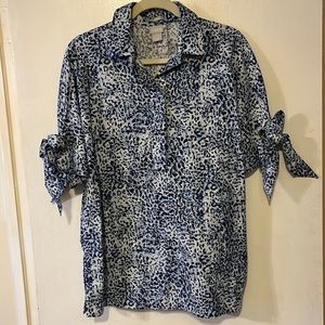 Chico’s no-iron short sleeve shirt